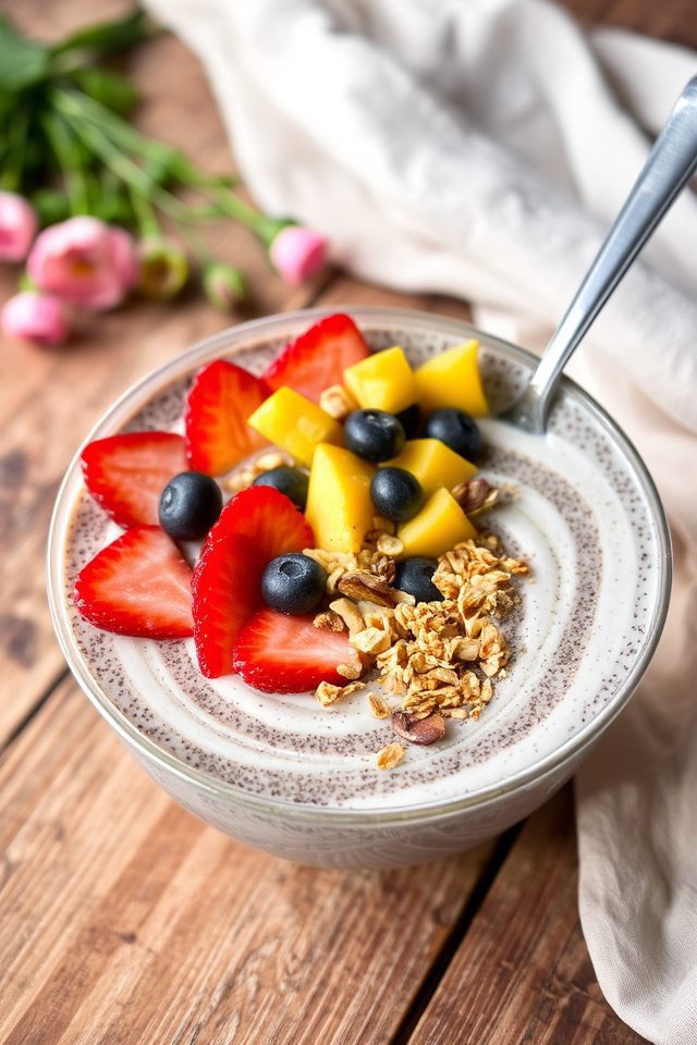 chia seed breakfast bowls