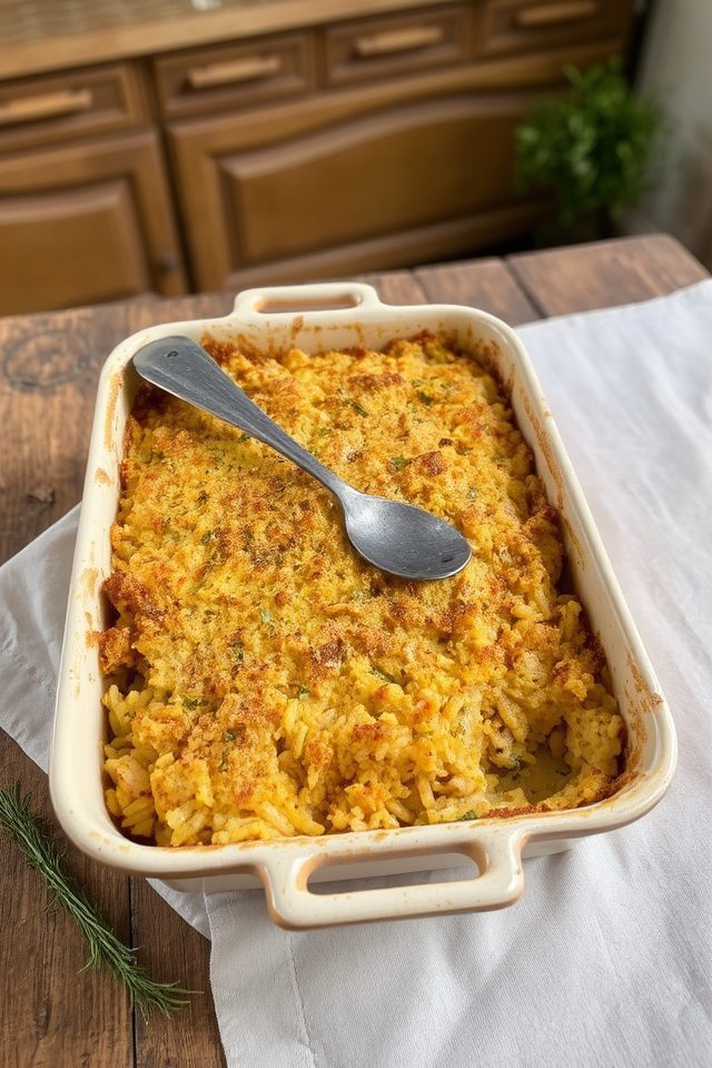 chicken and herb casserole