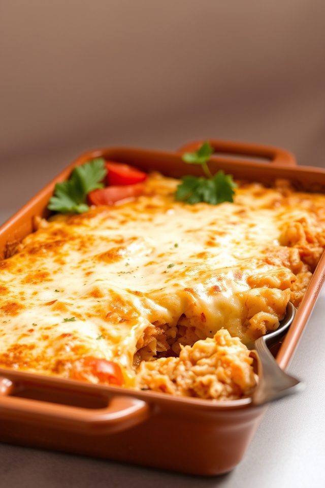 chicken and mexican flavors