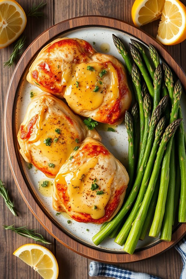 chicken asparagus dijon mustard