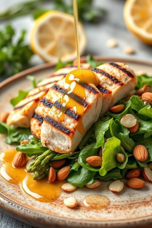 chicken asparagus honey mustard