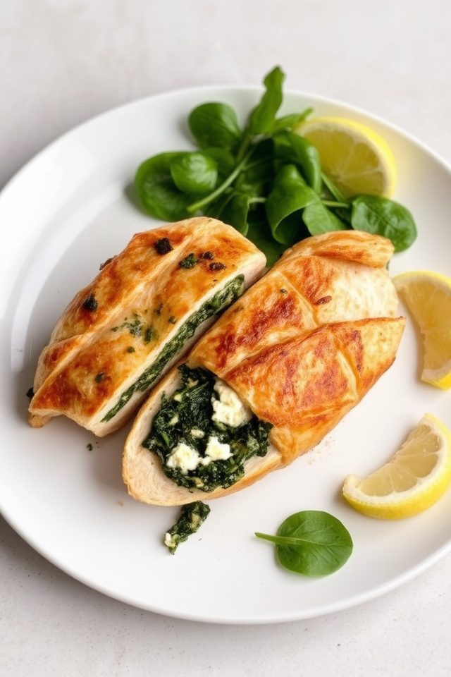 chicken breasts with feta