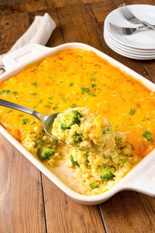 chicken broccoli rice casserole