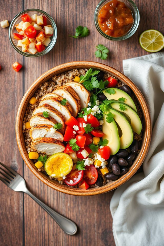 chicken burrito bowl recipe