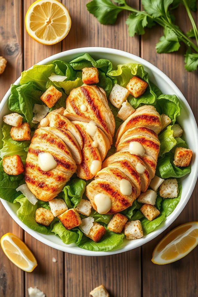 chicken caesar salad recipe