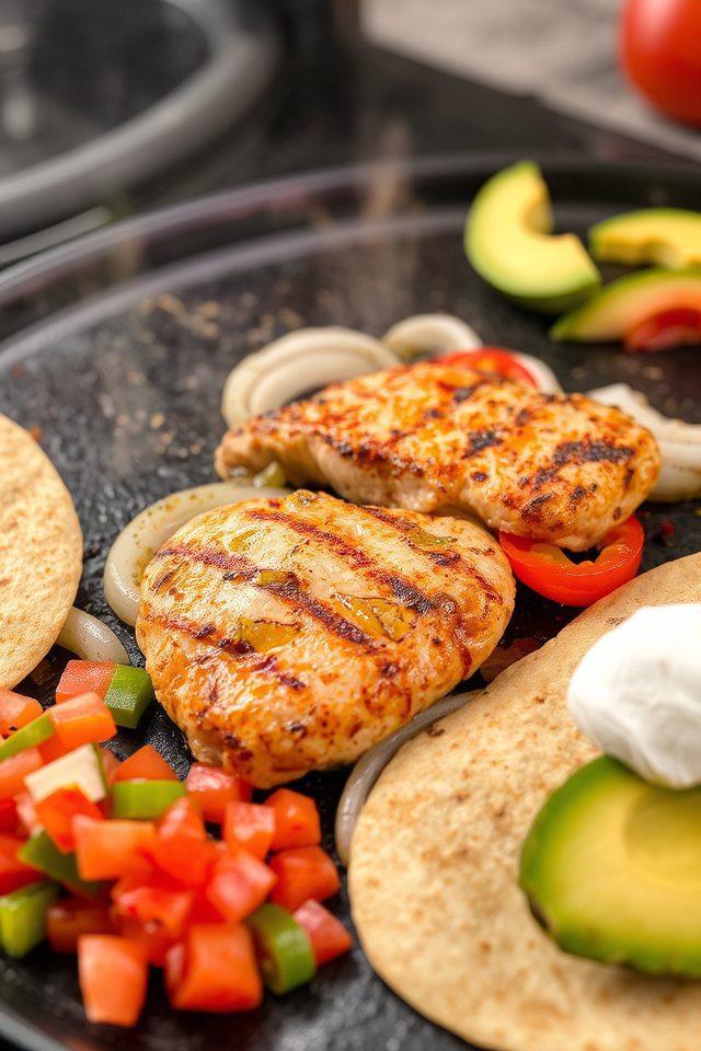 chicken fajita grill recipes