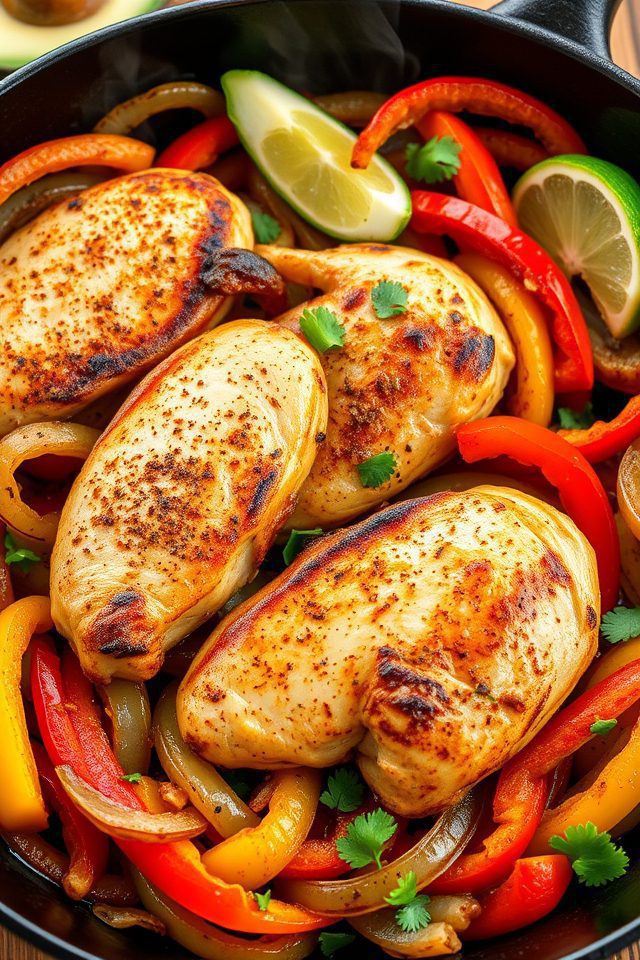 chicken fajita skillet recipe