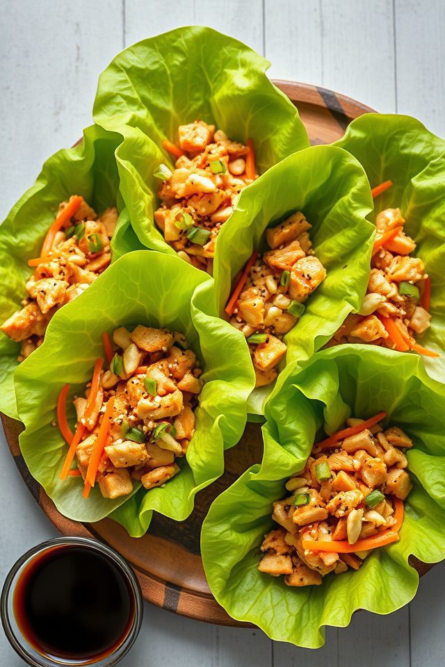 chicken lettuce wrap recipe