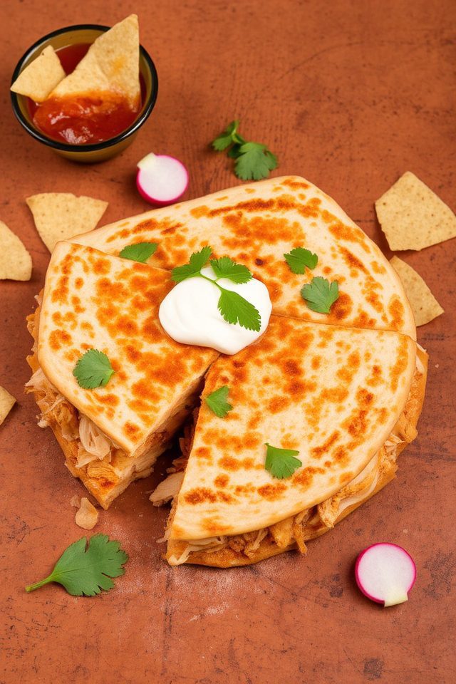 chicken quesadillas comfort food