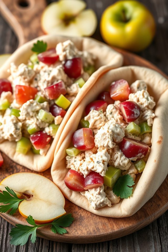 chicken salad pita pockets