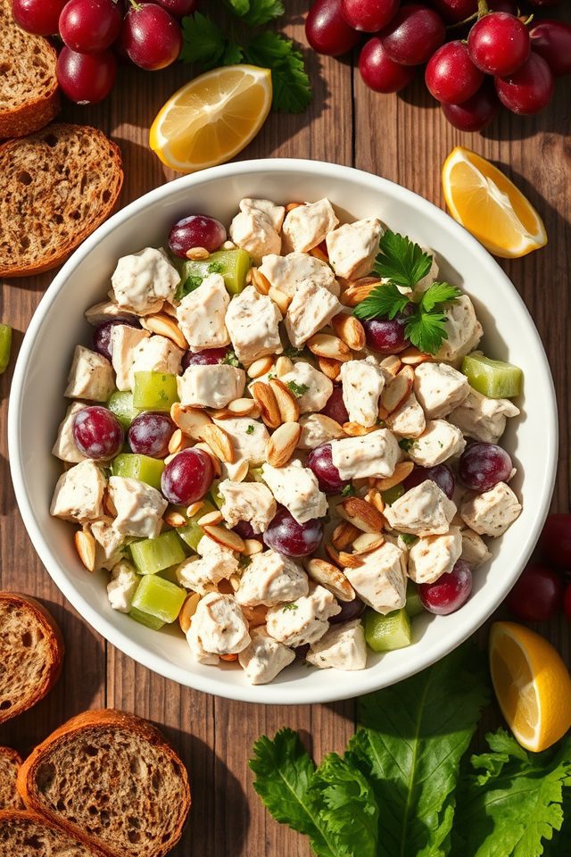 chicken salad with yogurt