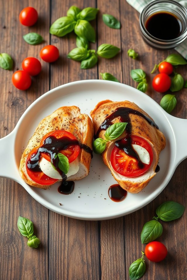 chicken stuffed with mozzarella