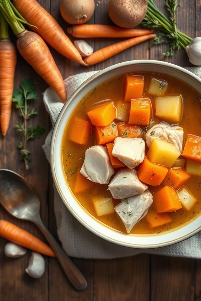 chicken vegetable stew recipe