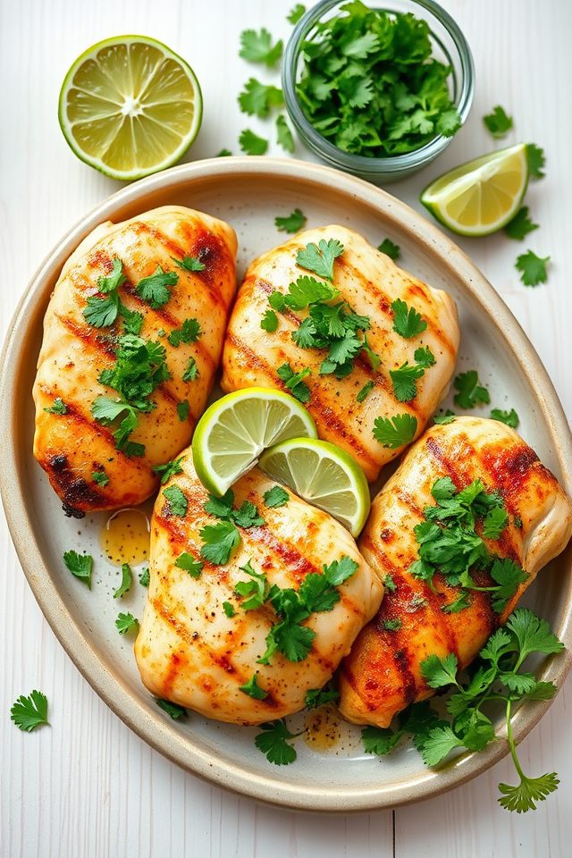 chicken with cilantro lime