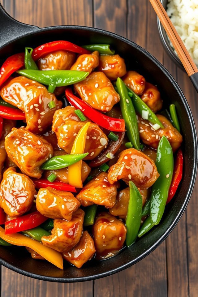 chicken with honey soy