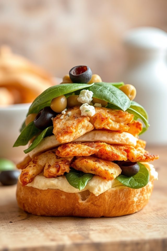 chicken with mediterranean flair