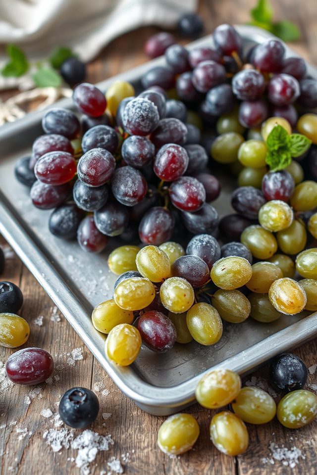 chilled bite sized fruit