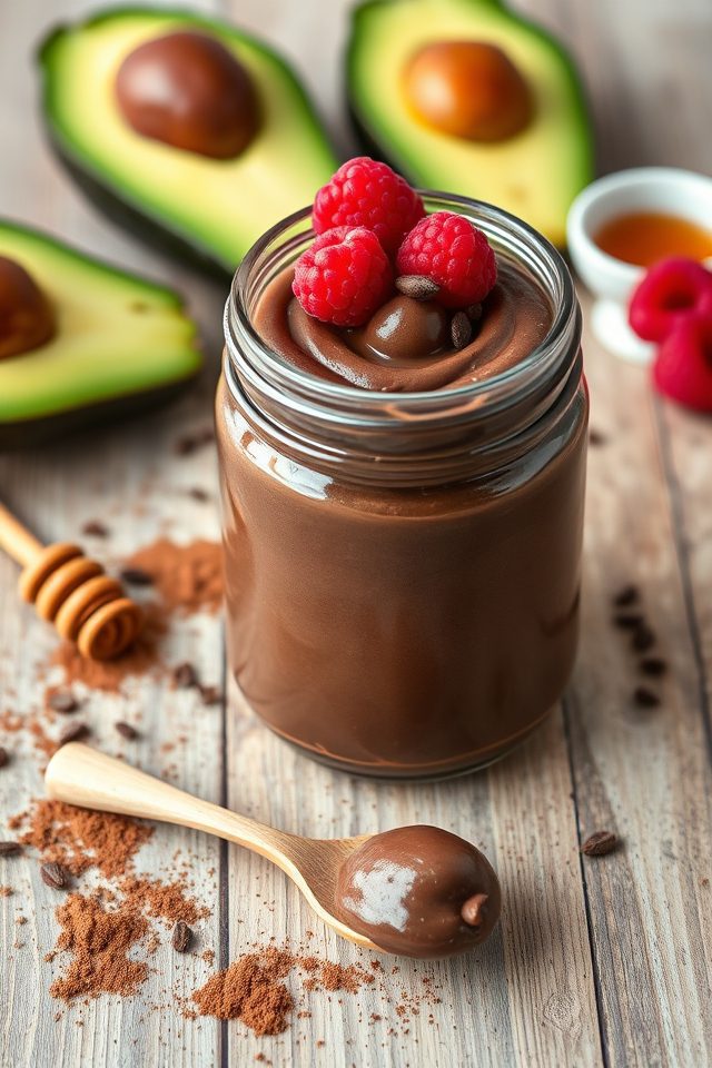 chocolate avocado dessert recipe