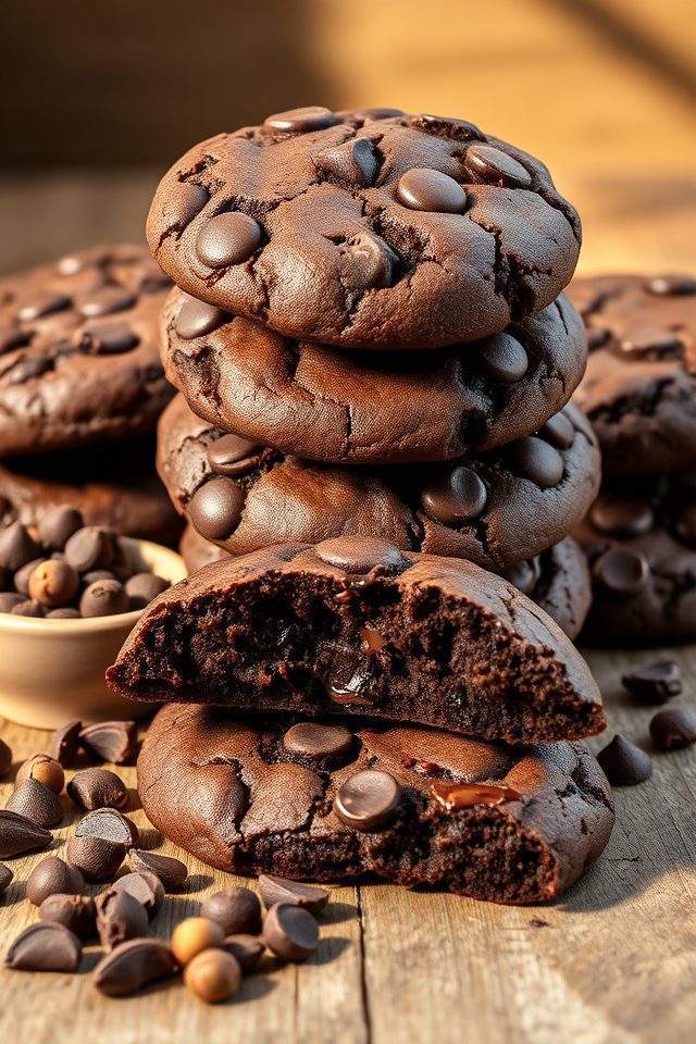 chocolate chip chickpea cookies