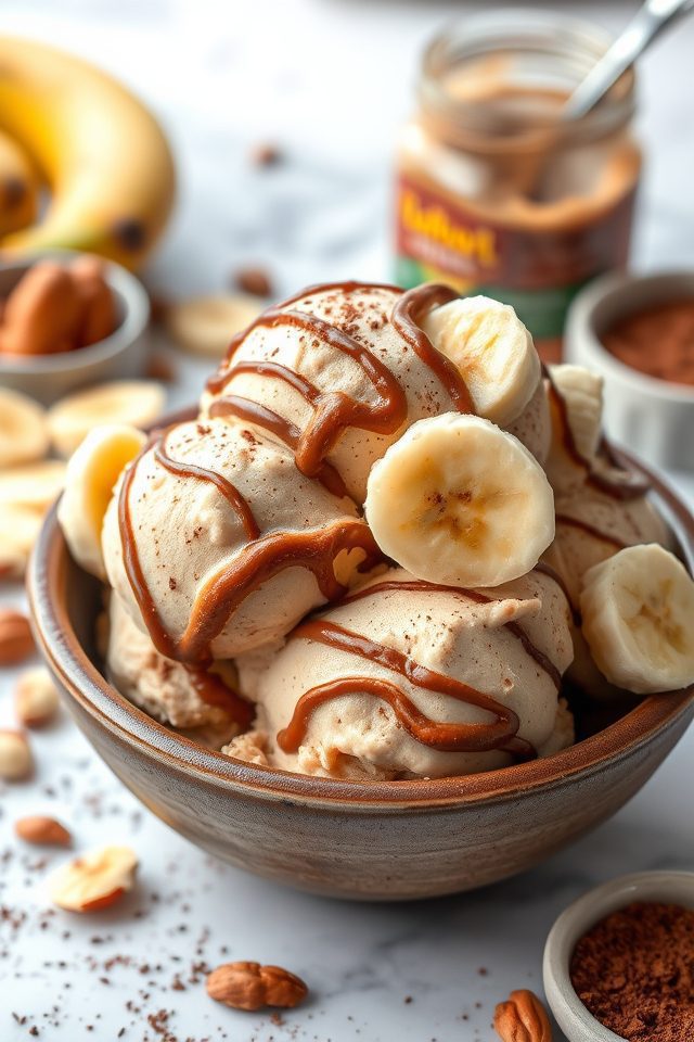 chocolate peanut butter banana