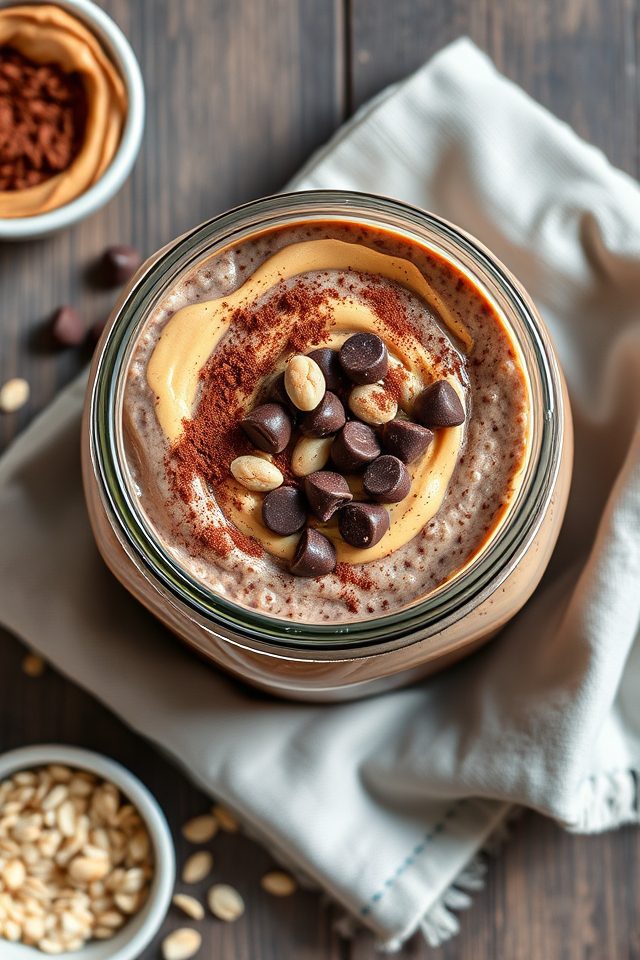 chocolate peanut butter oats
