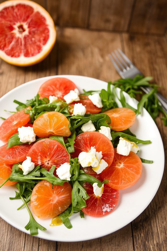 citrus and arugula salad