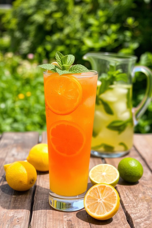 citrus based summer drinks