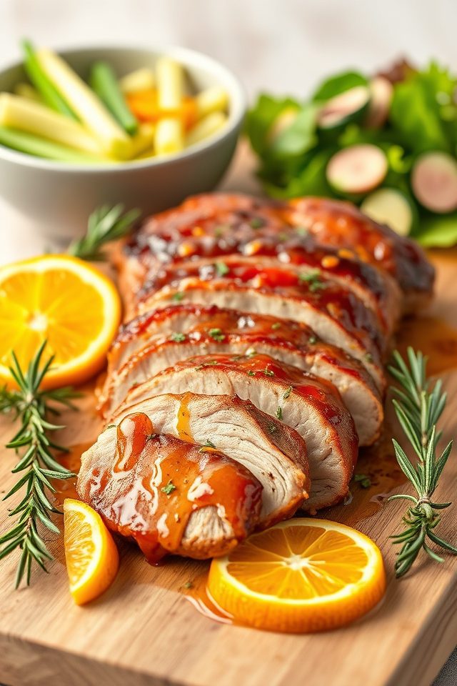 citrus flavored pork tenderloin