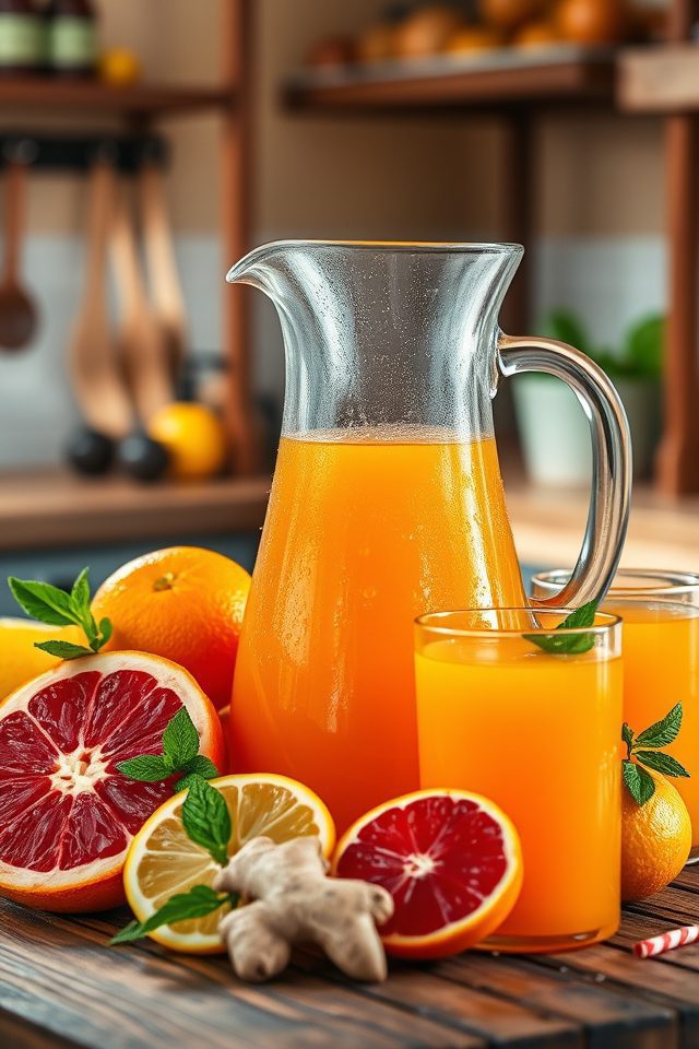 citrus immune support drink