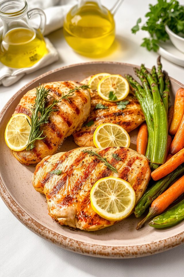 citrus marinated herb chicken