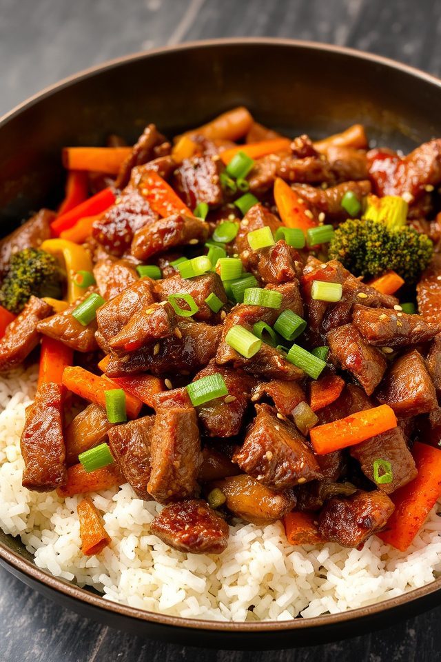 classic chinese beef dish