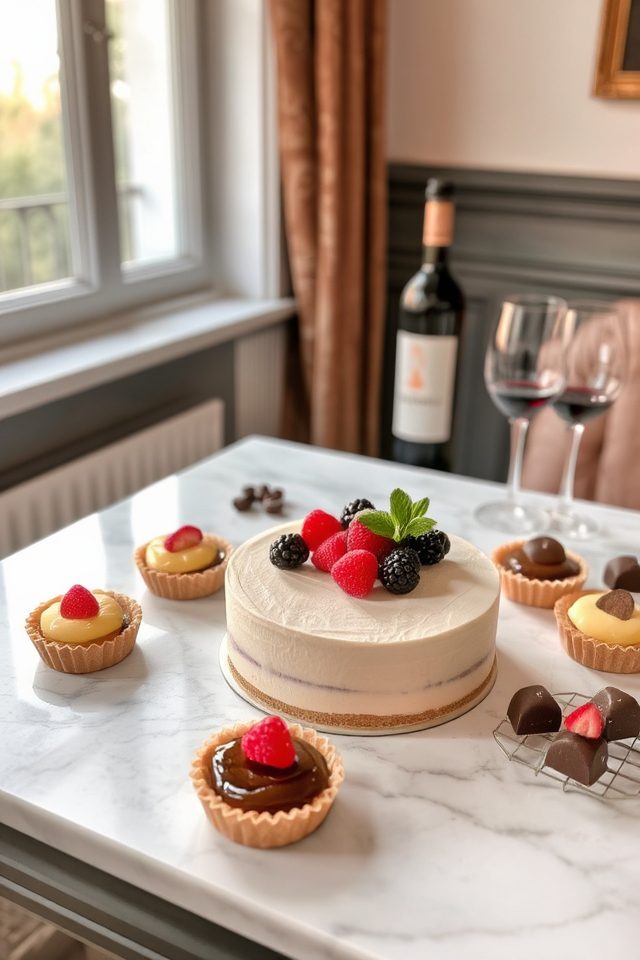 classic elegant dessert choices
