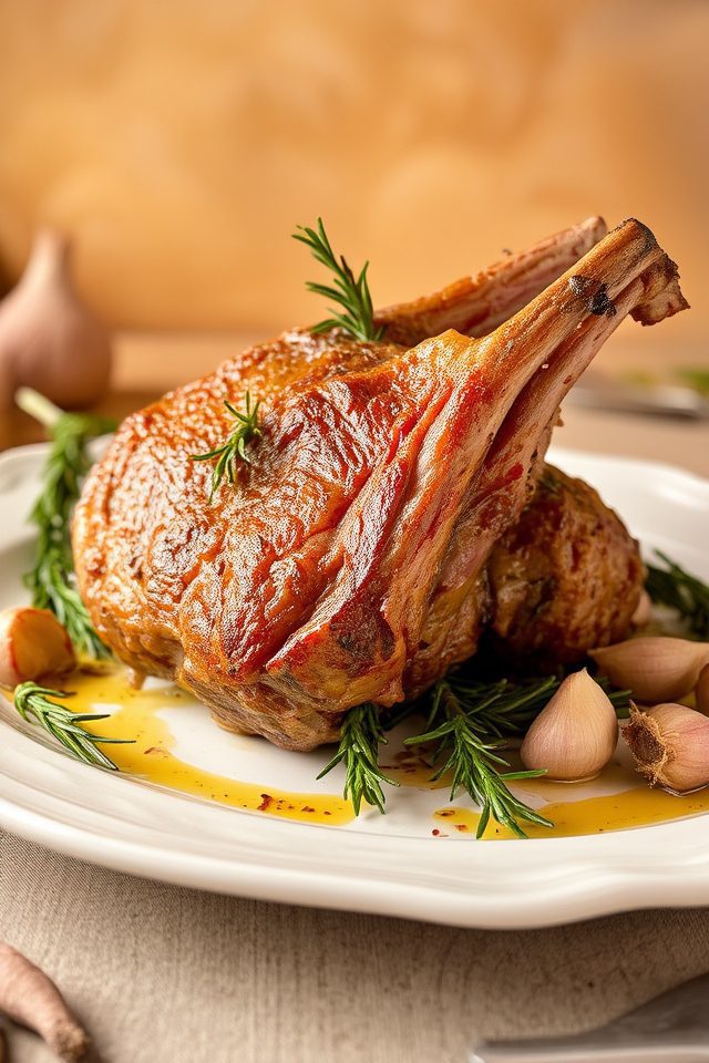 classic fine dining dish