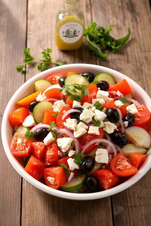 classic greek salad recipe