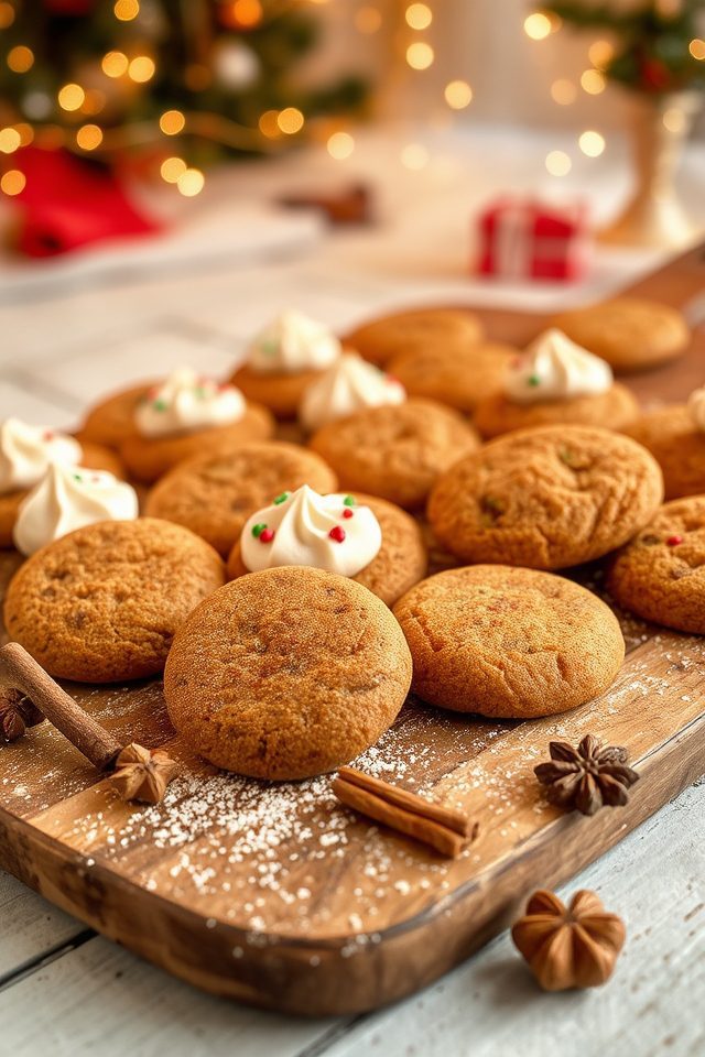 classic holiday spice cookies