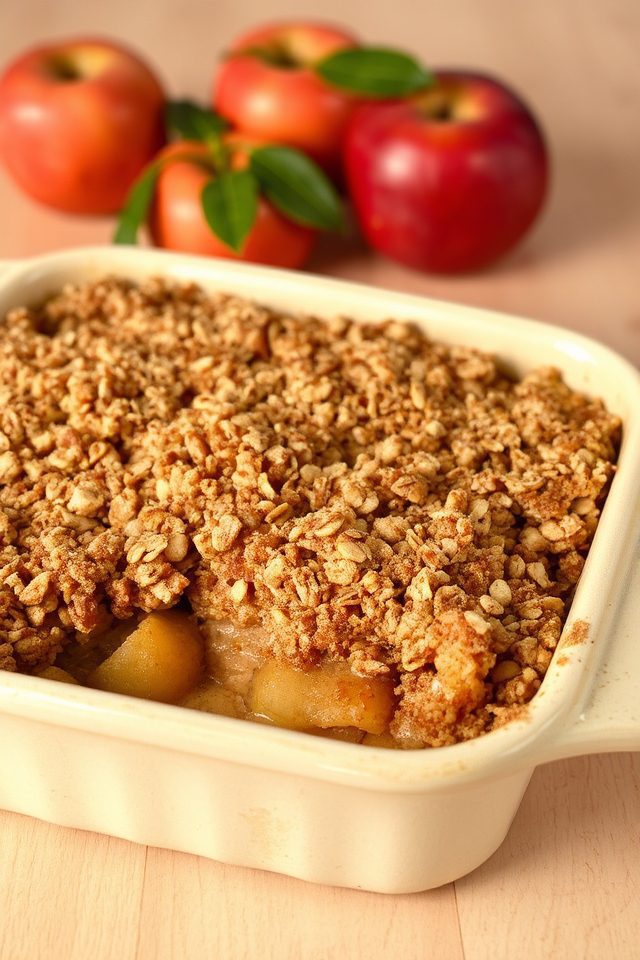 classic homemade apple dessert