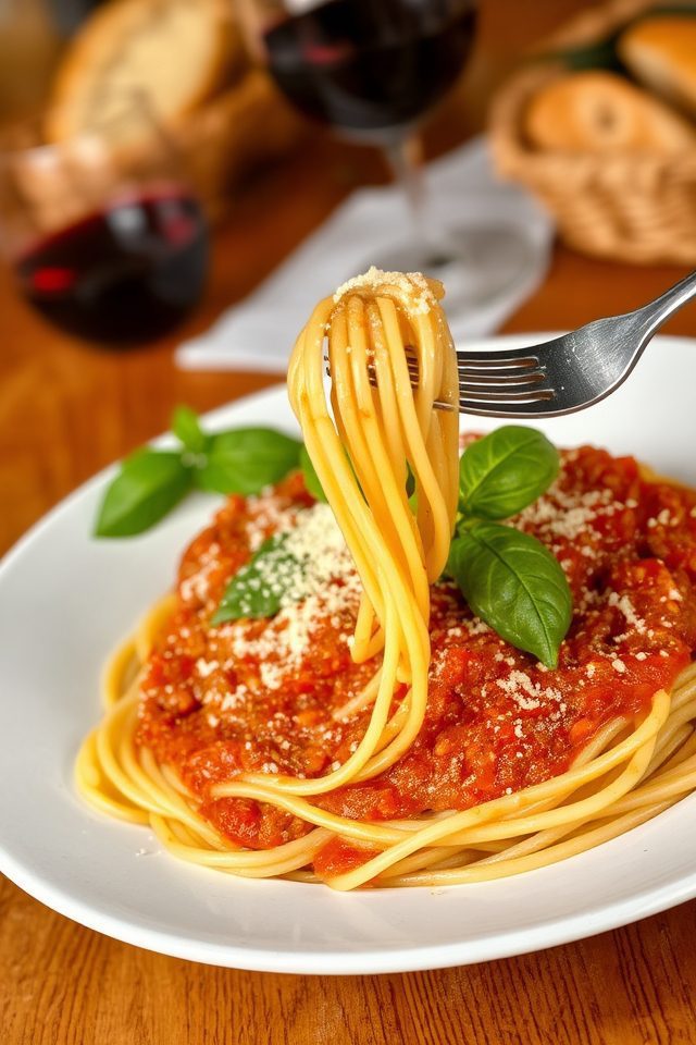 classic italian pasta dish