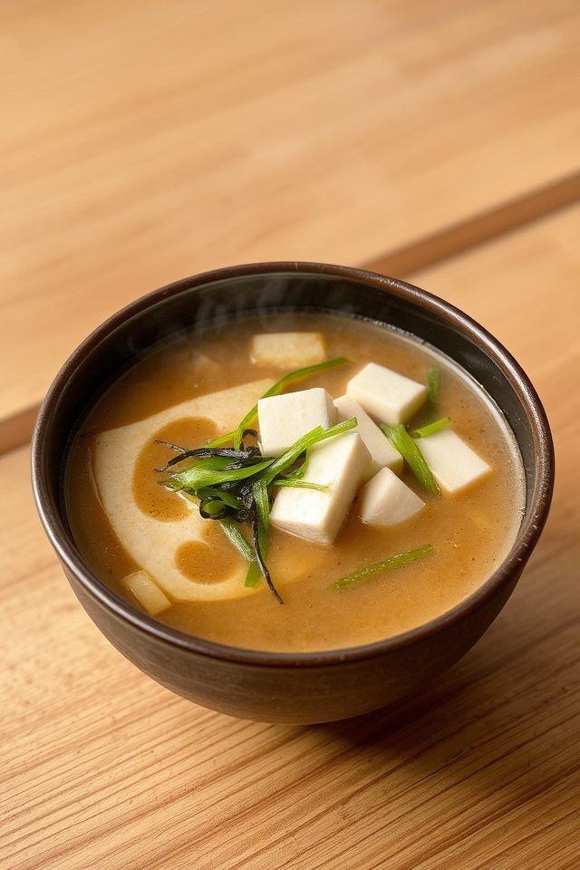 classic japanese miso soup