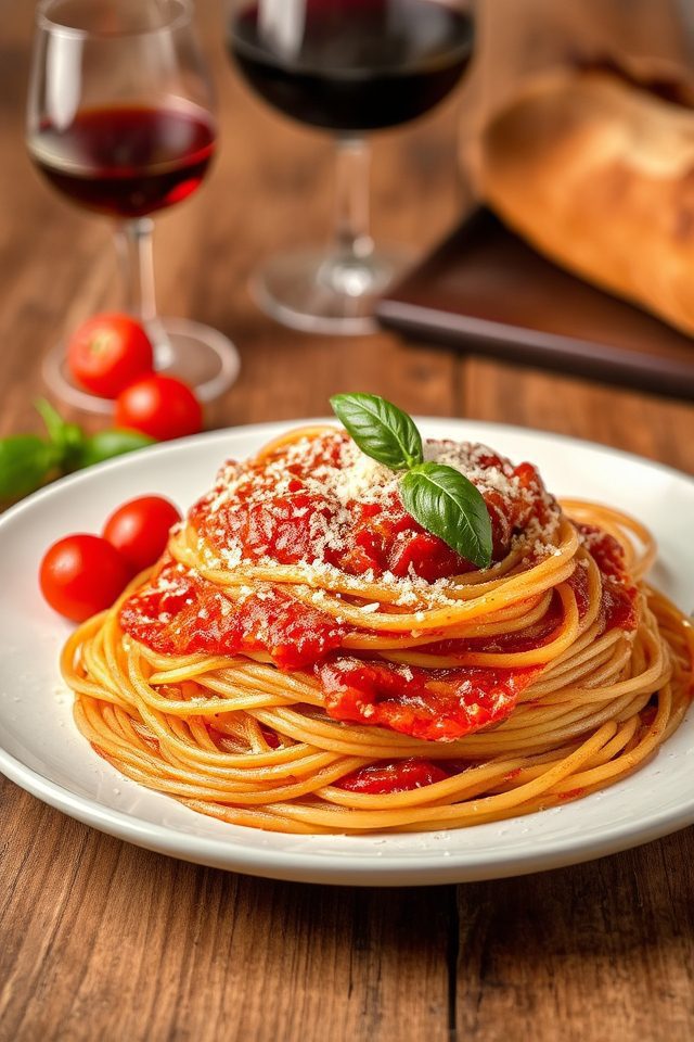 classic meatless italian dish