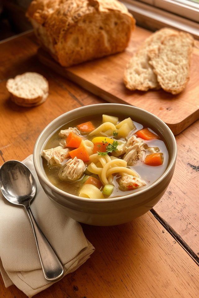 classic nourishing chicken soup