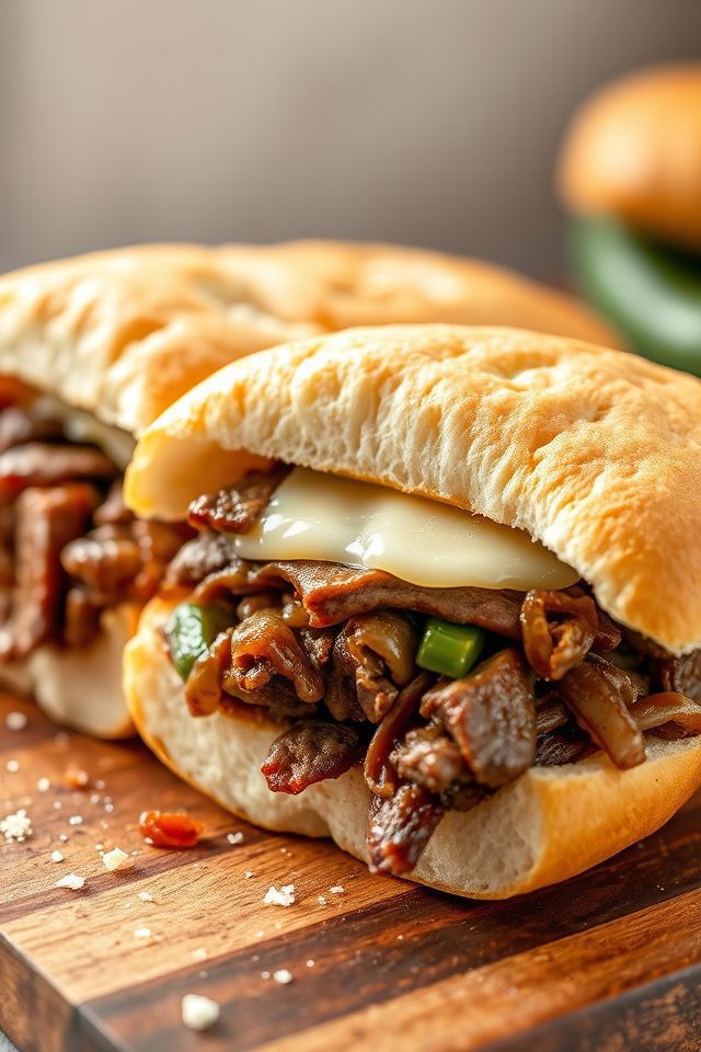 classic philly beef sandwich