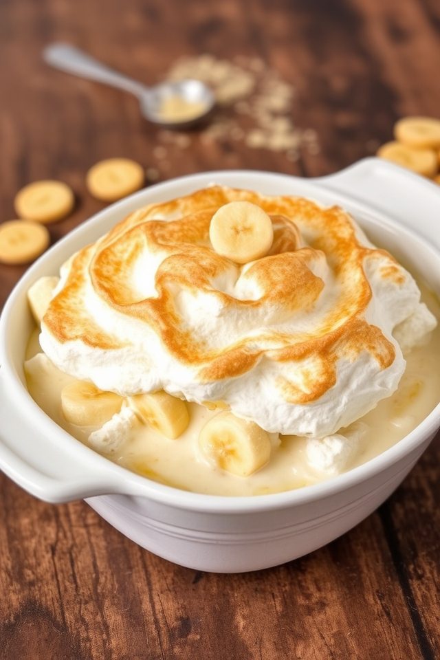 classic sweet banana pudding