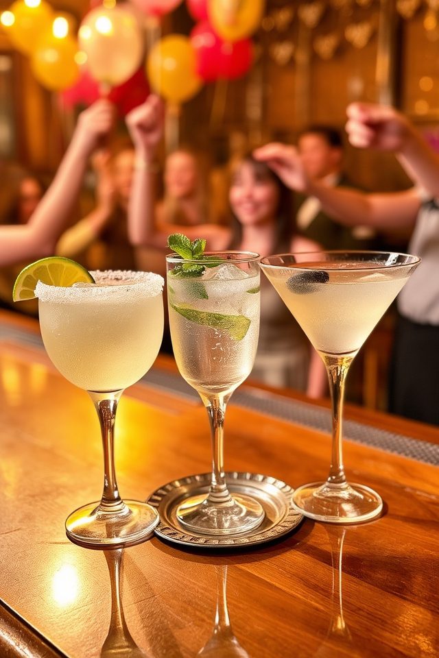 cocktails for sophisticated celebrations