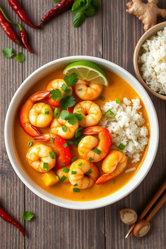 coconut curry shrimp recipe