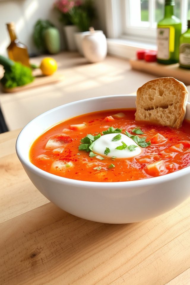 cold soup for summer