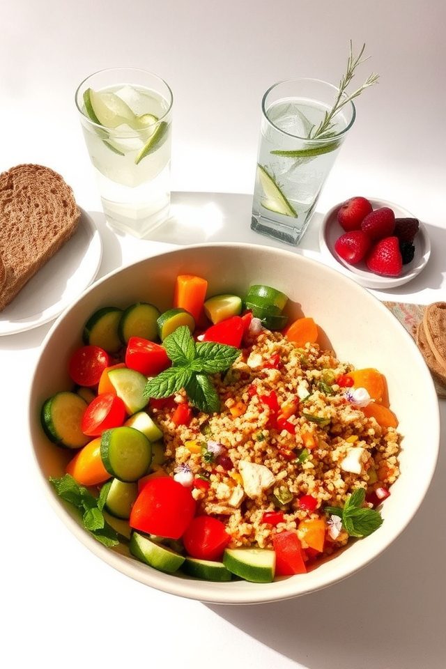 cold summer meal options