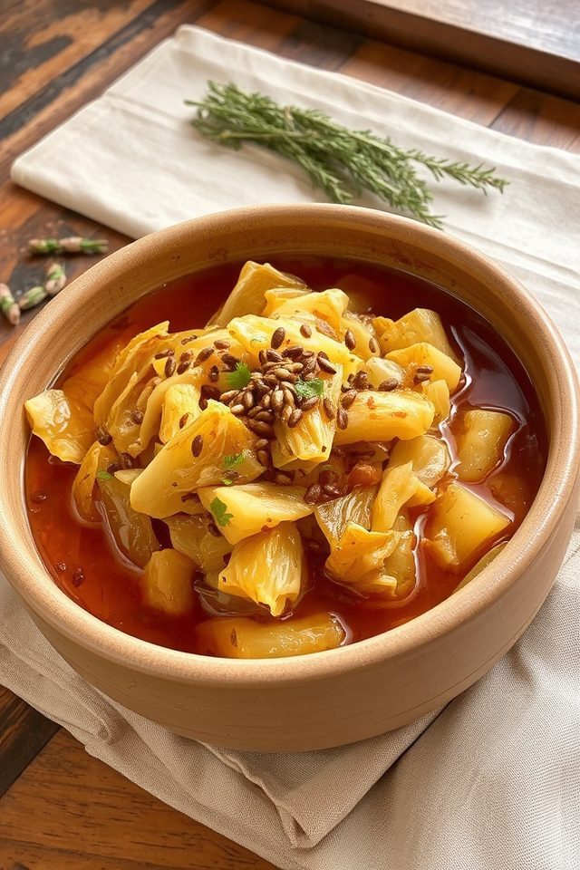 comforting cabbage side dish