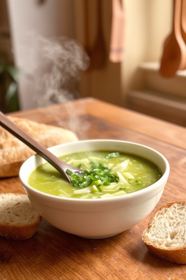 comforting cabbage weeknight soup