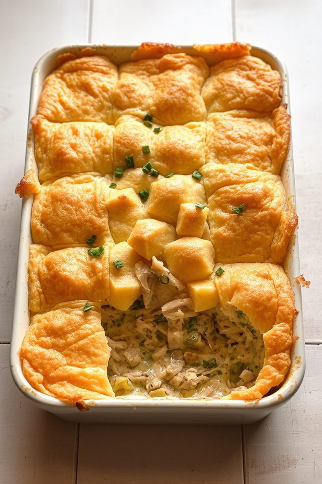comforting chicken casserole dish