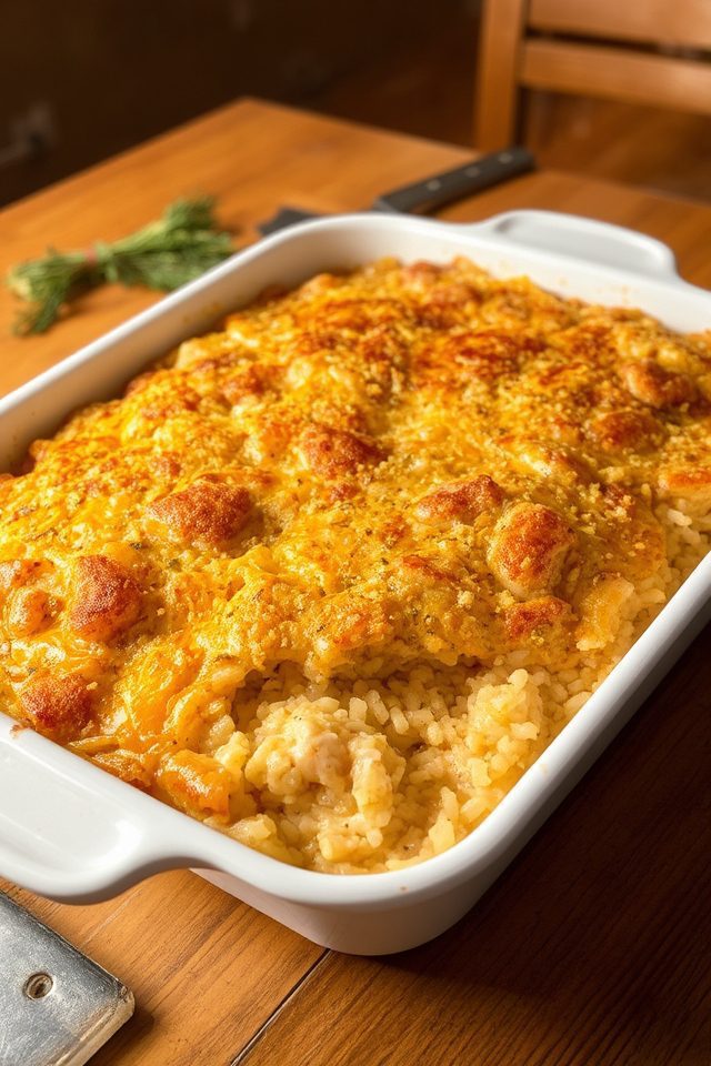 comforting homestyle chicken casserole